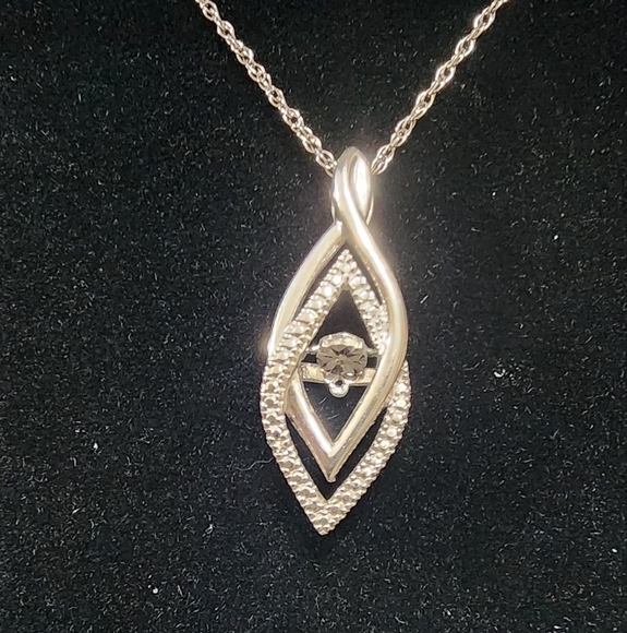 Kay Unstoppable Love Diamond Accents Pendant Necklace in Sterling Silver - Picture 9 of 12